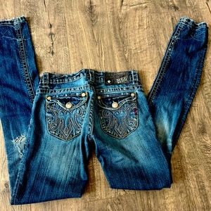 Womens MEK jeans, size 24, 34 inseam, straight leg